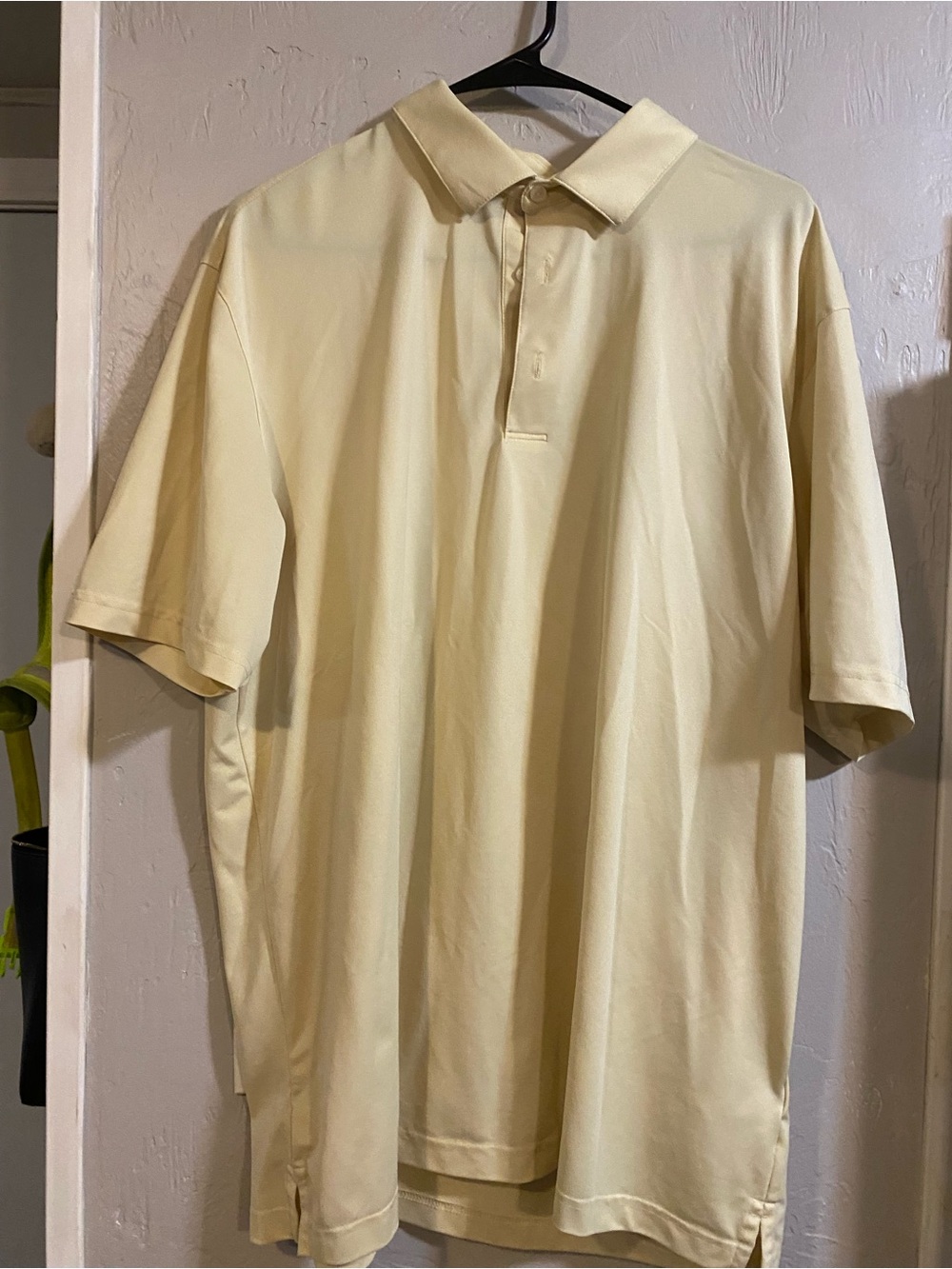 Greg Norman Collection Men's Polo - Light Yellow
